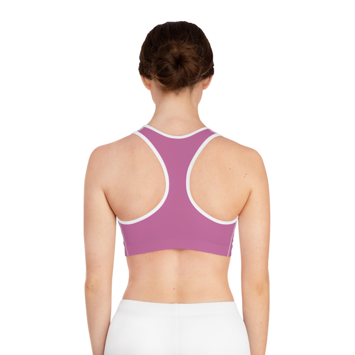 Lotus Bloom Sports Bra - Pink