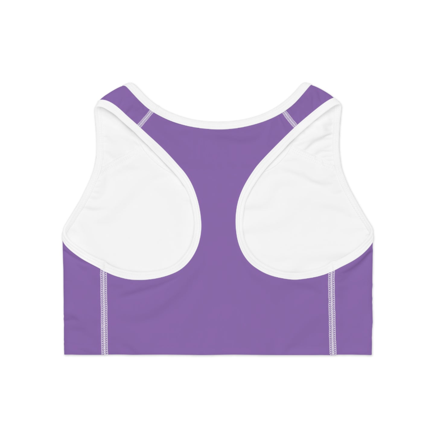 Lotus Bloom Sports Bra - Purple