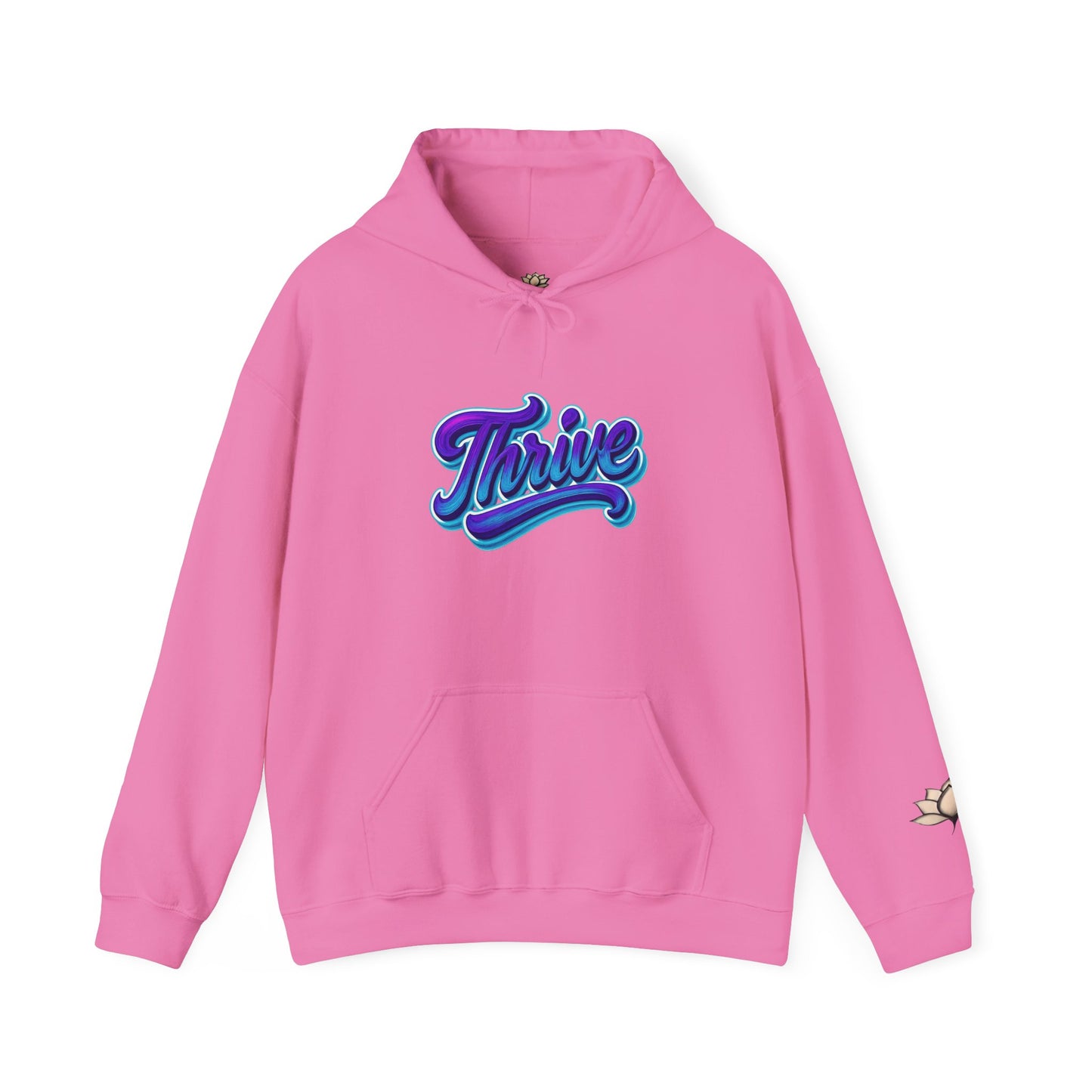 Thrive Unisex Hoodie - Cozy Graphic Sweatshirt, Motivational Gift, Casual Wear, Perfect for Relaxing, Everyday Use