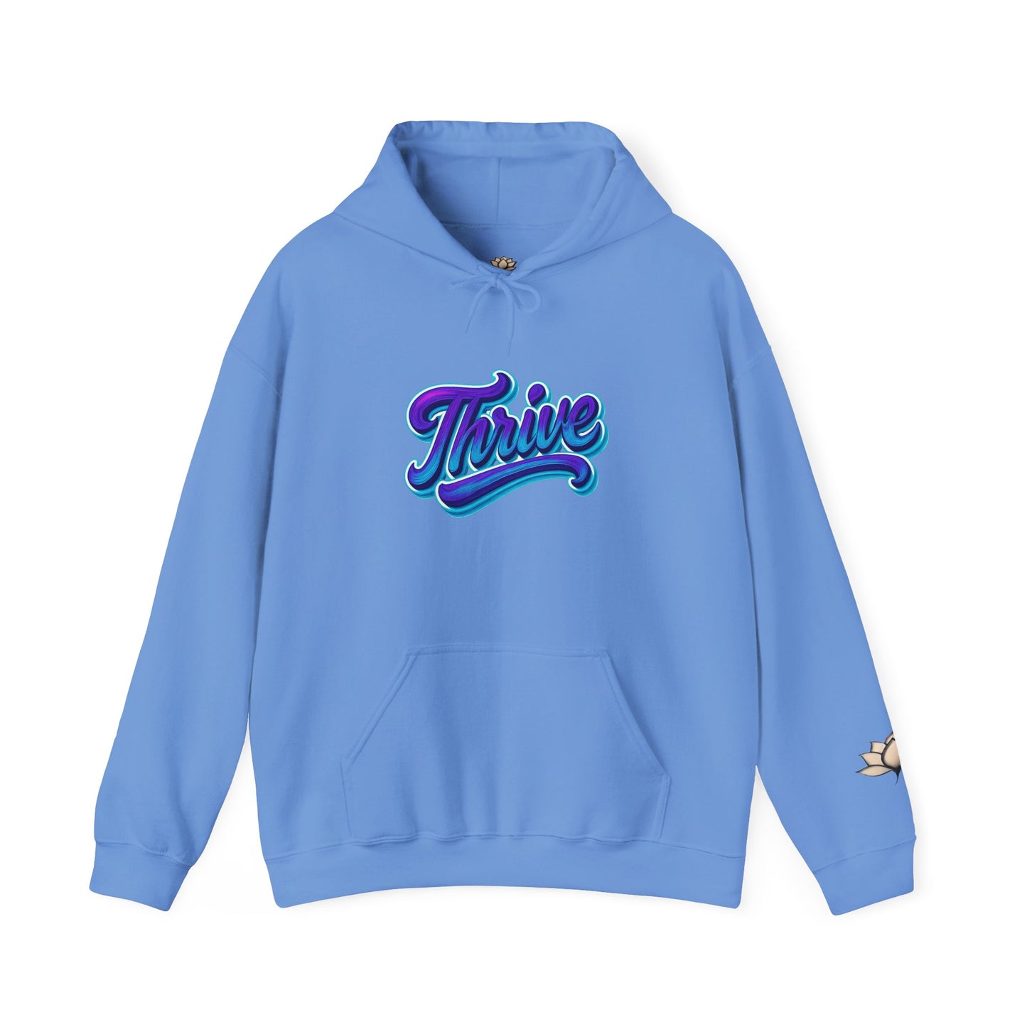 Thrive Unisex Hoodie - Cozy Graphic Sweatshirt, Motivational Gift, Casual Wear, Perfect for Relaxing, Everyday Use