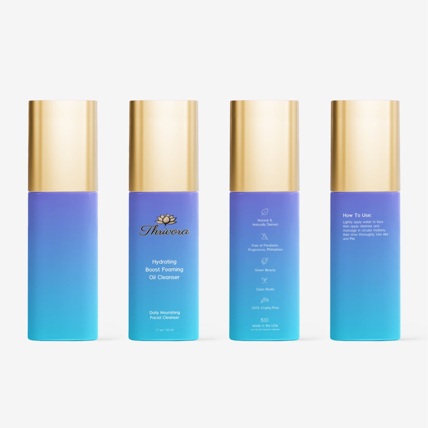 Milky Oil Foaming Cleanser Gold Cap