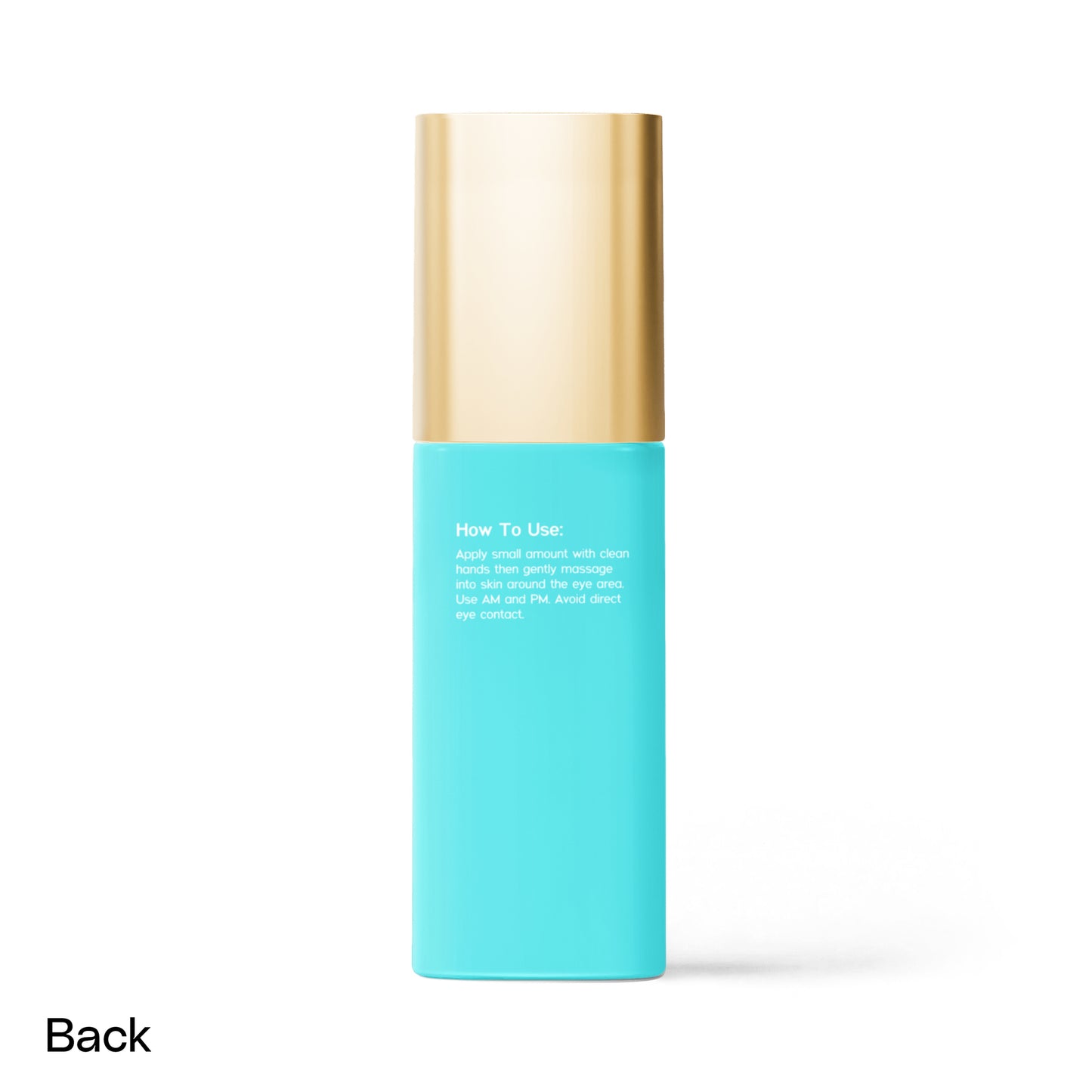 Brighten+Firm Eye Serum: Intensive Renewal Gold Cap
