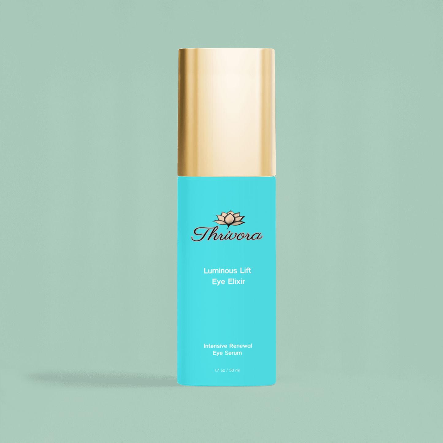 Brighten+Firm Eye Serum: Intensive Renewal Gold Cap