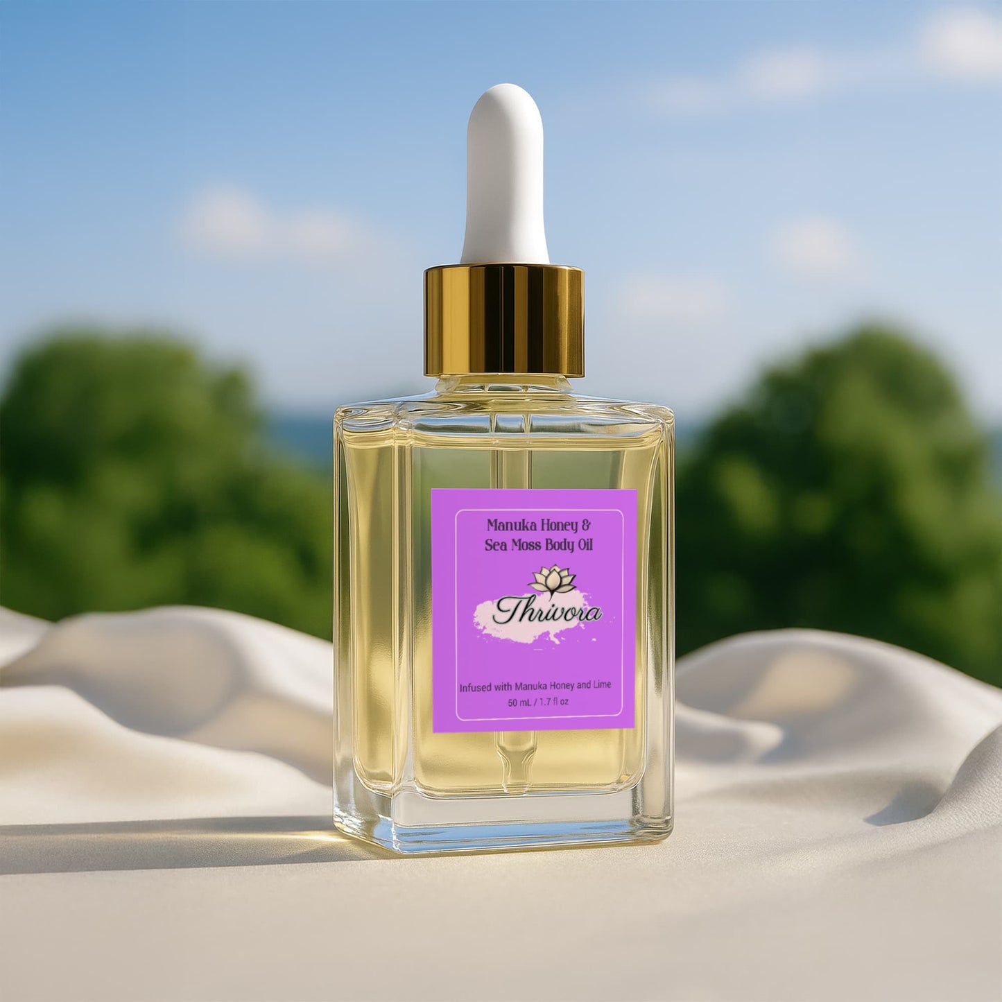 Manuka Honey Sea Moss Post-Shave Oil