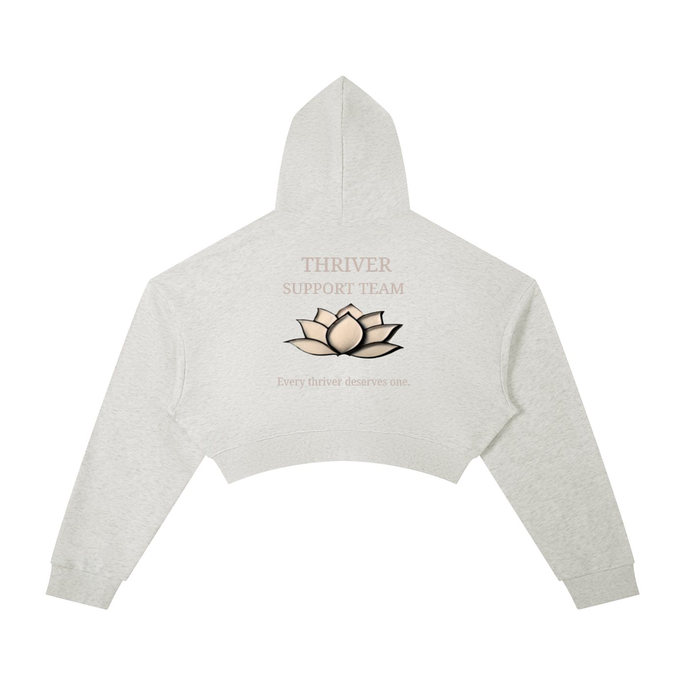 Cropped Hoodie - Support Team