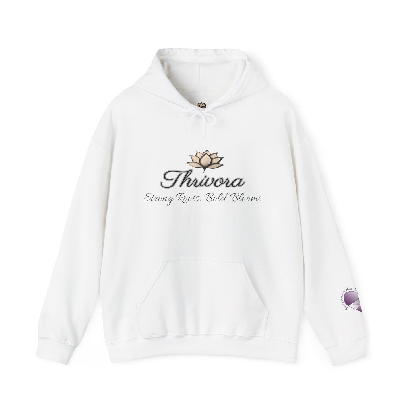 Lotus Inspiration Unisex Hoodie Supports Sheri's House of Hope