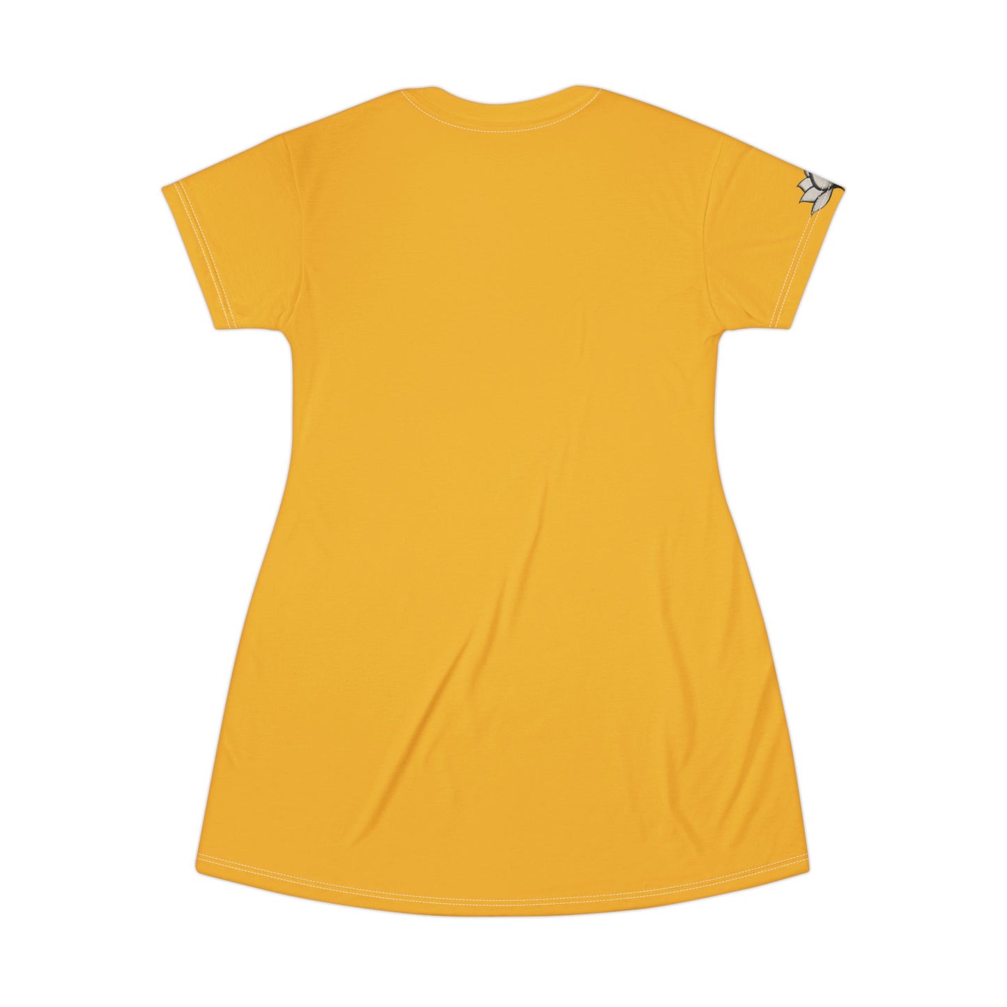 Thriving T-Shirt Dress - Yellow