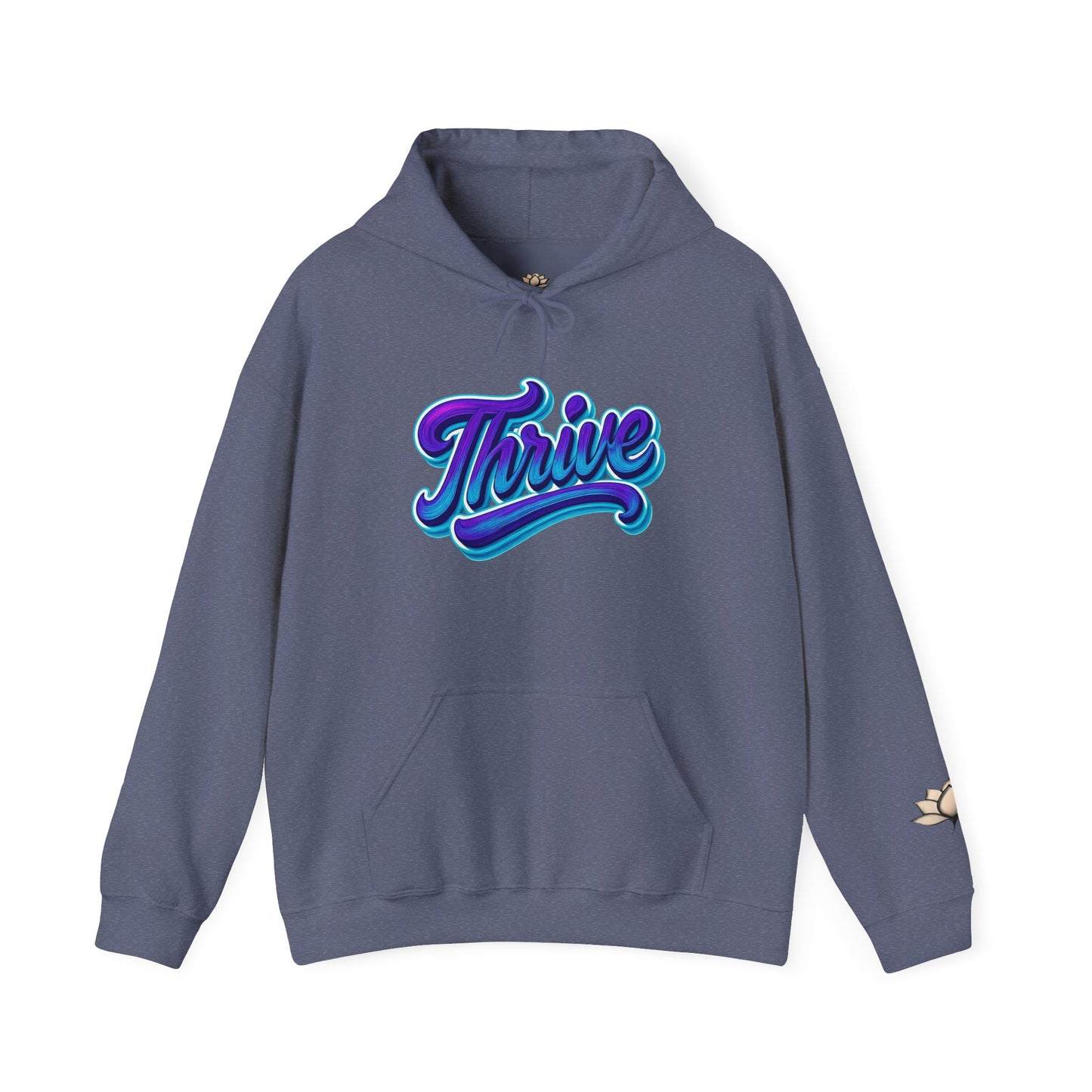 Thrive Unisex Hoodie - Cozy Graphic Sweatshirt, Motivational Gift, Casual Wear, Perfect for Relaxing, Everyday Use
