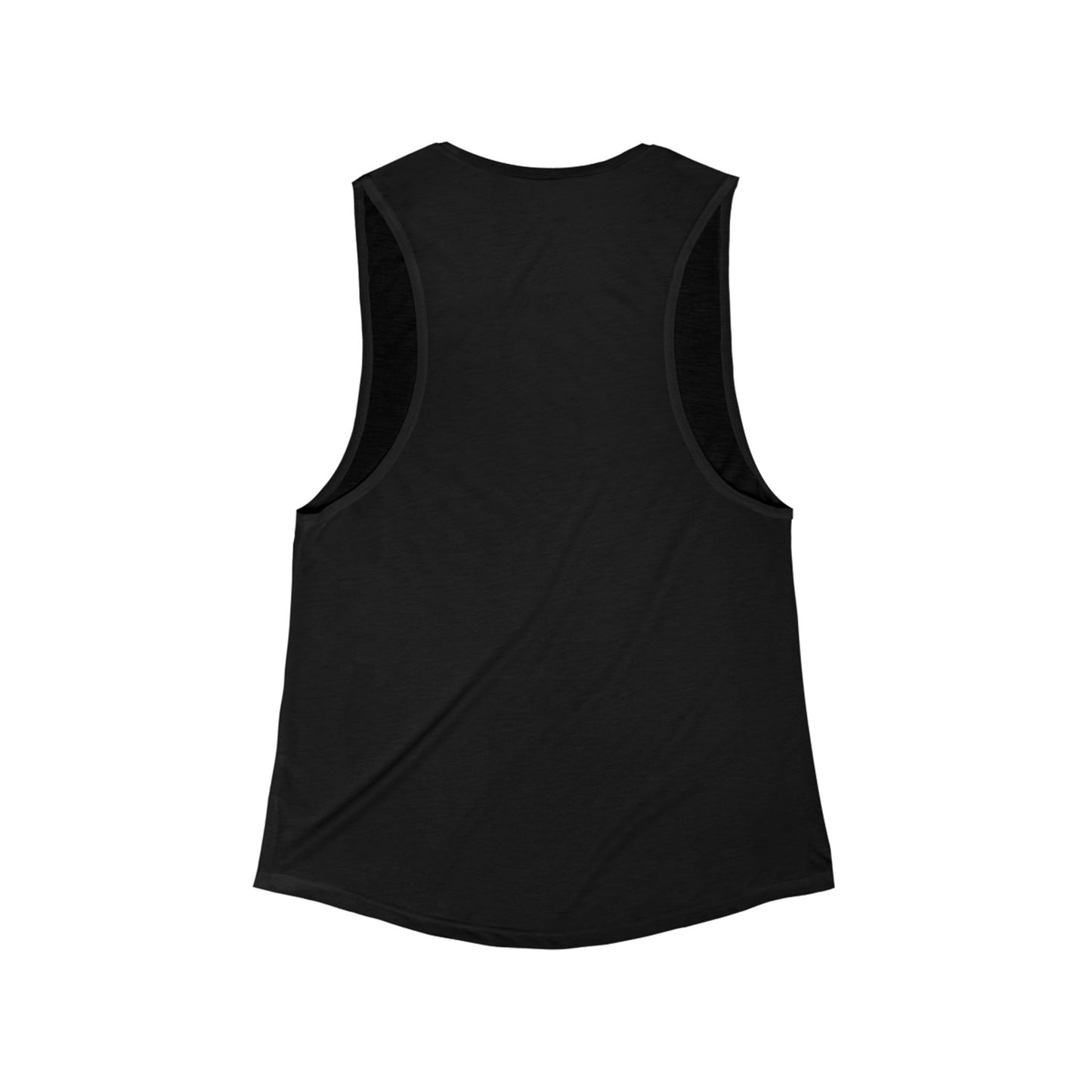 Lotus Graphic Women's Flowy Muscle Tank, Yoga Top, Fitness Shirt, Inspirational Tee, Gift for Her, Summer Casual Wear