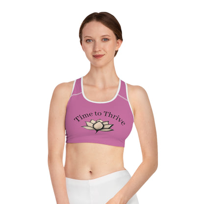 Lotus Bloom Sports Bra