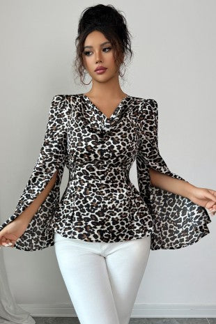 Fashion Leopard Print Shirt