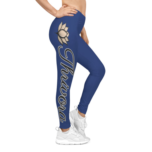 Empowered Leggings - Dark Blue