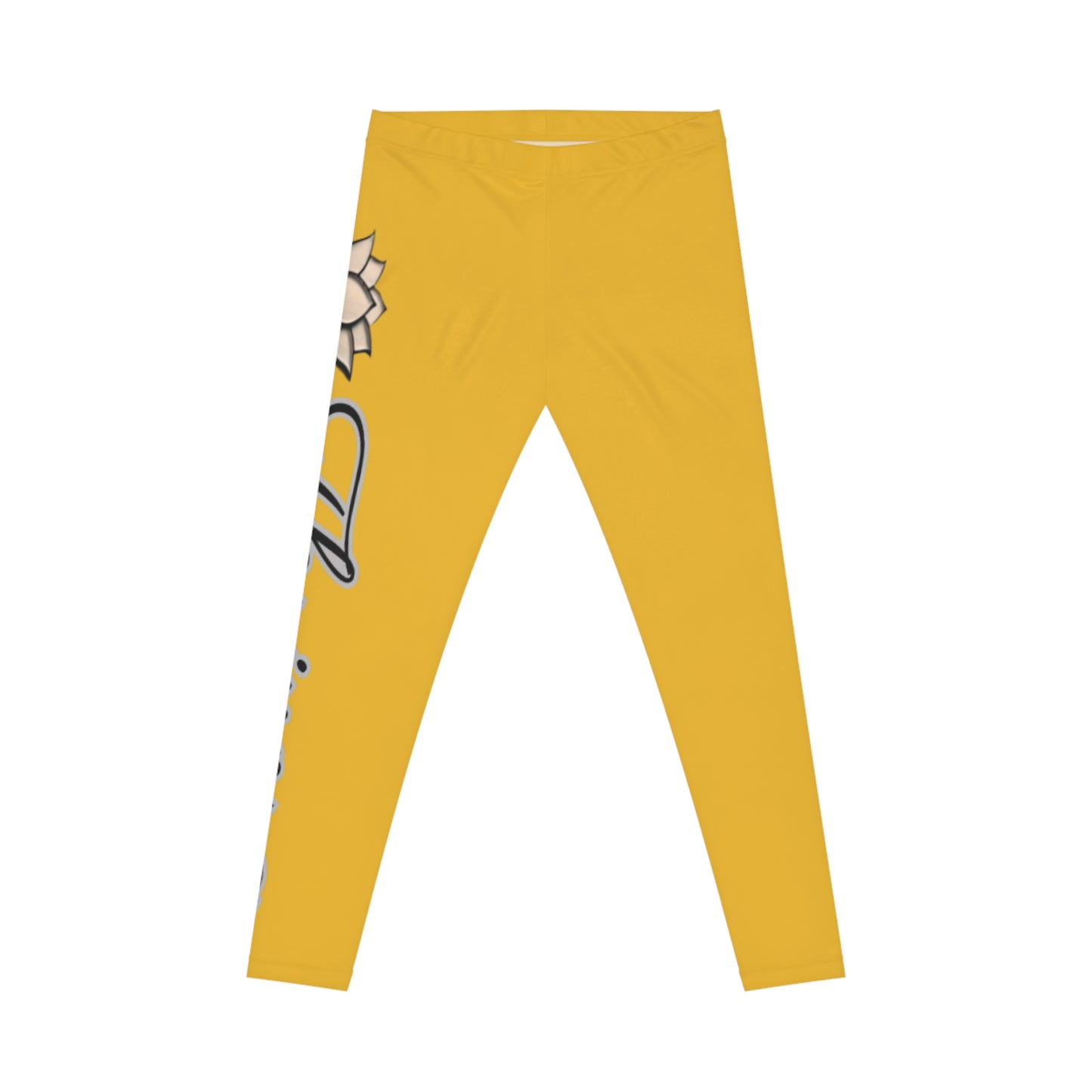 Empowered Leggings - Yellow
