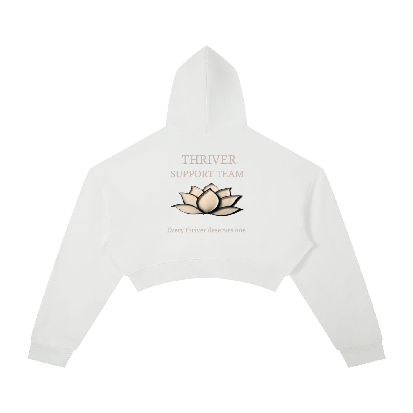 Cropped Hoodie - Support Team