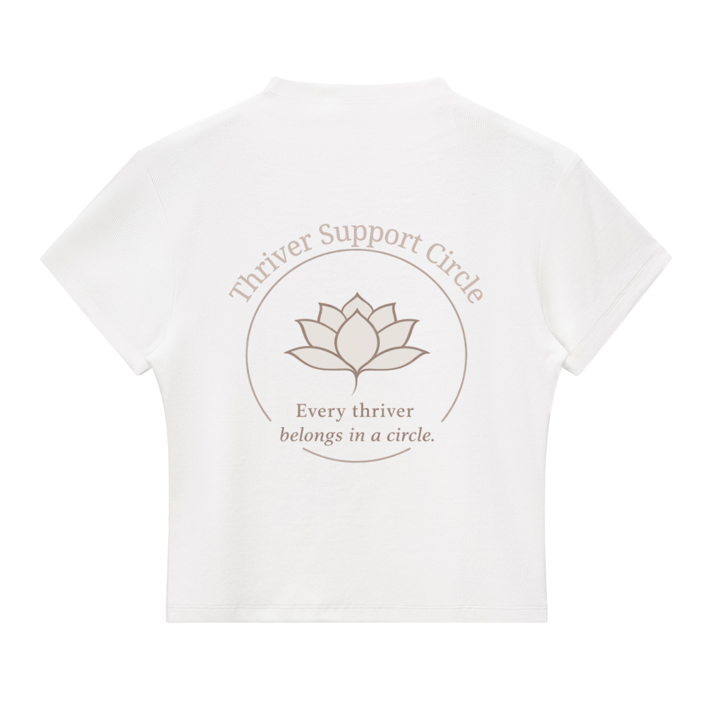 Slim Fit Tee - Support Circle