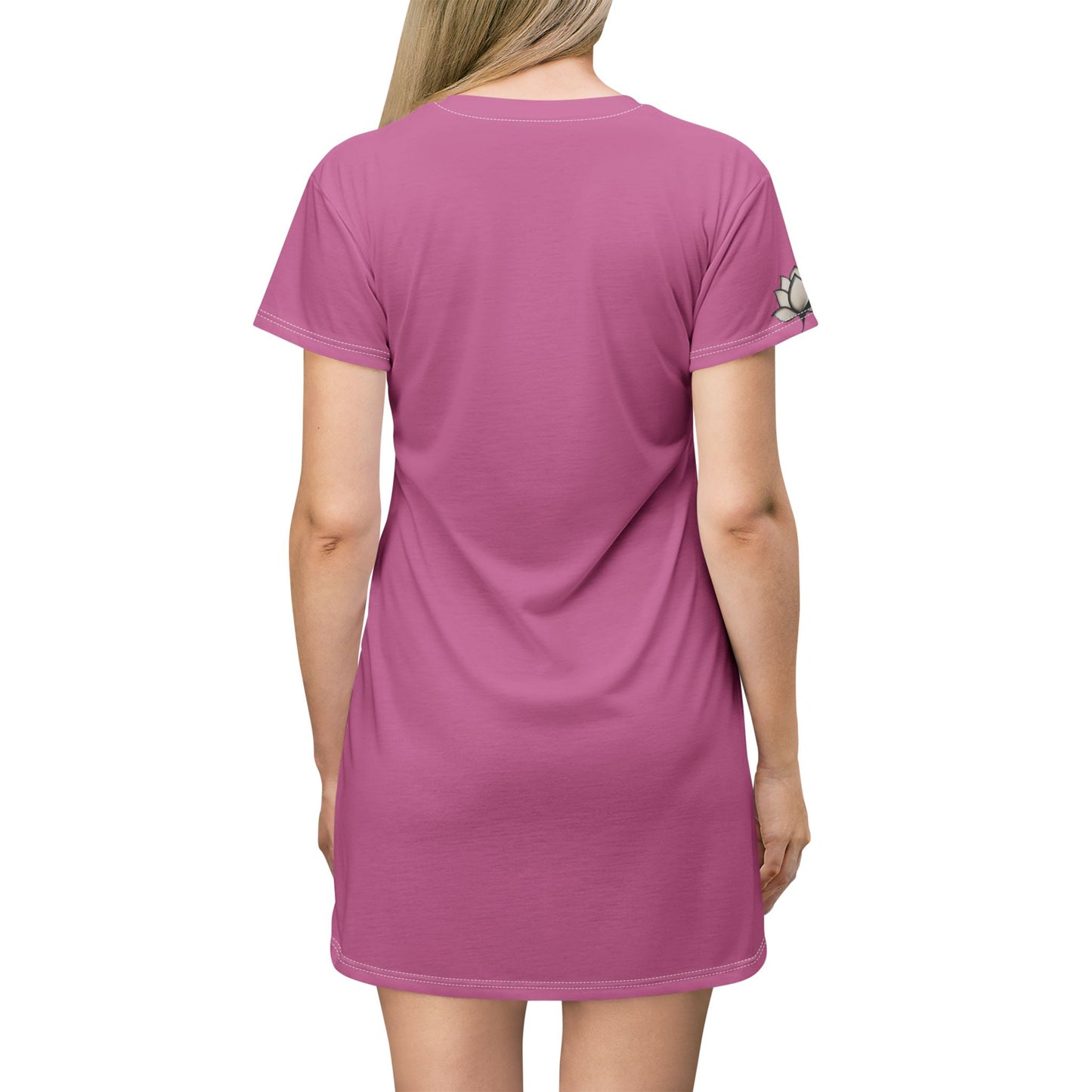 Thriving T-Shirt Dress - Pink