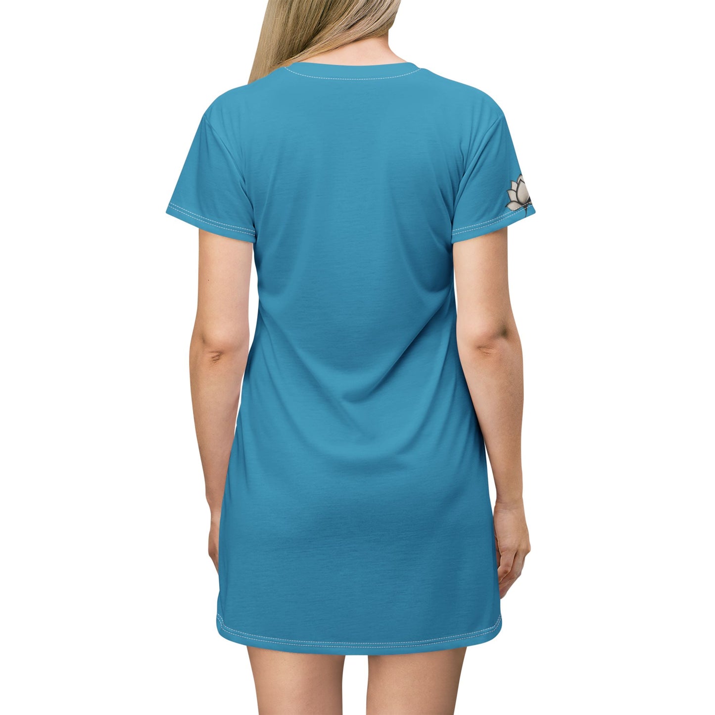 Thriving T-Shirt Dress, Inspirational Fashion, Casual Summer Dress, Positive Affirmation Apparel, Gift for Her, Comfortable Everyday Wear