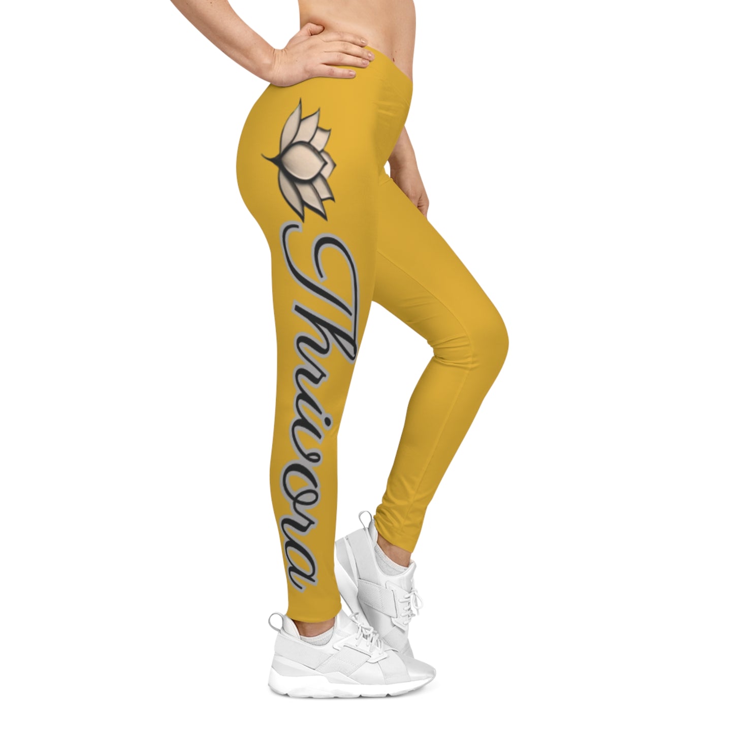 Empowered Leggings - Yellow