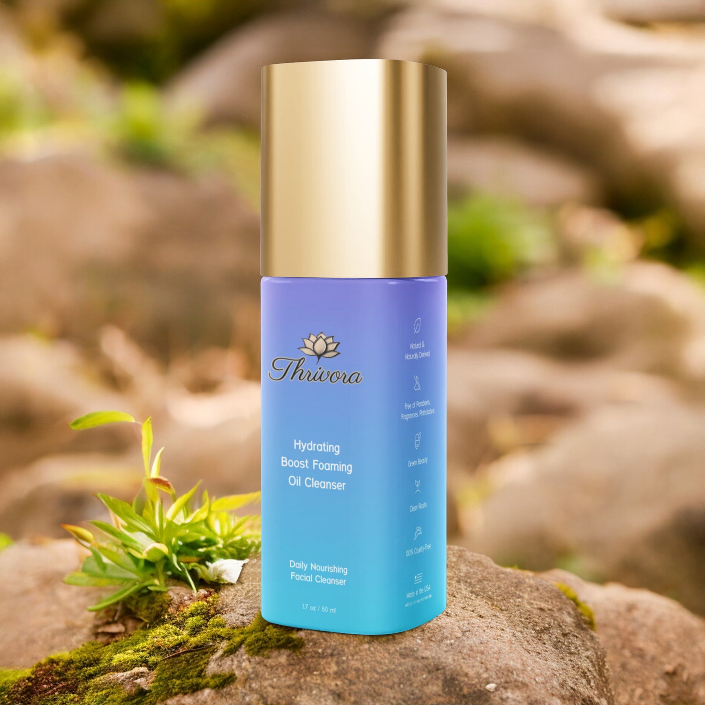 Milky Oil Foaming Cleanser Gold Cap