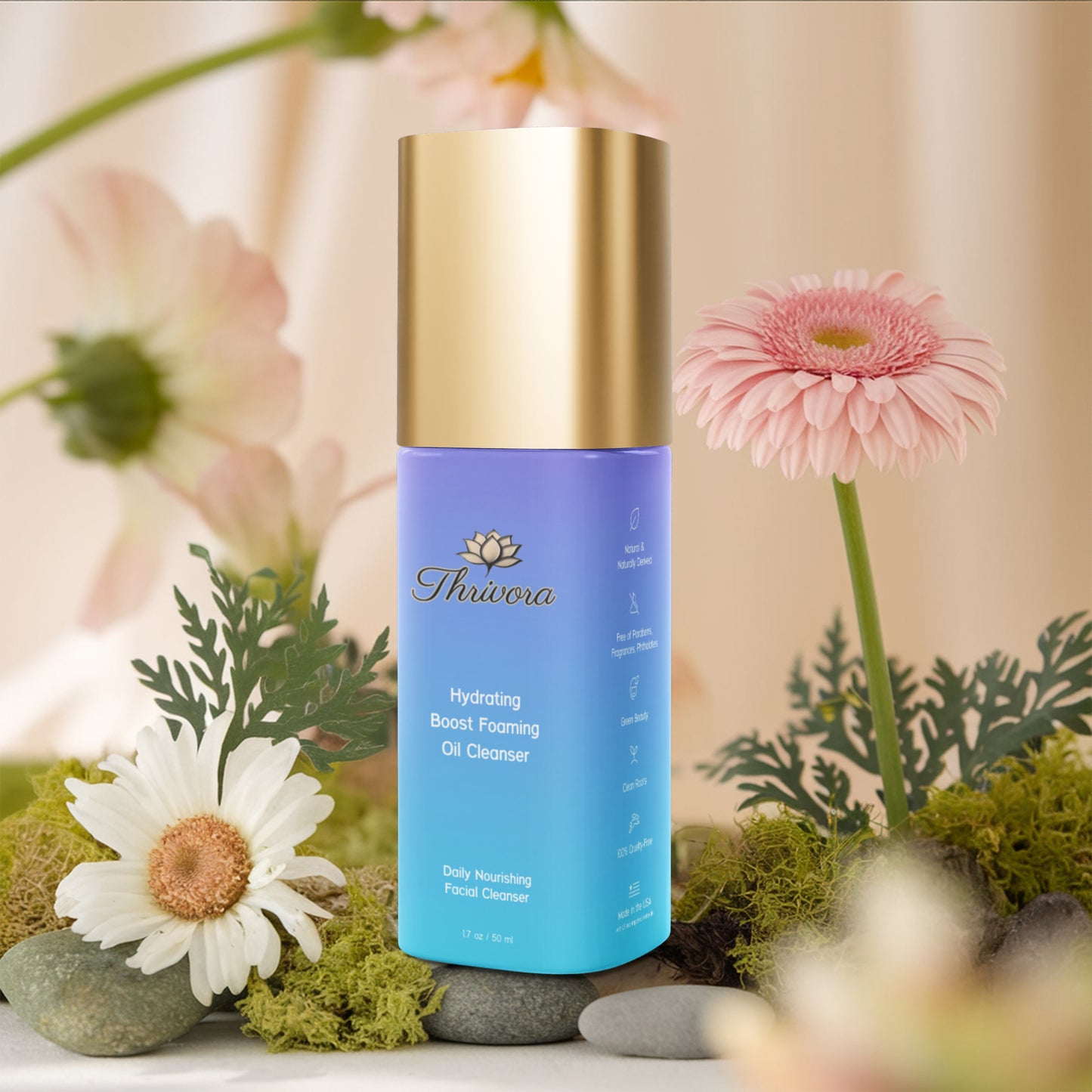 Milky Oil Foaming Cleanser Gold Cap