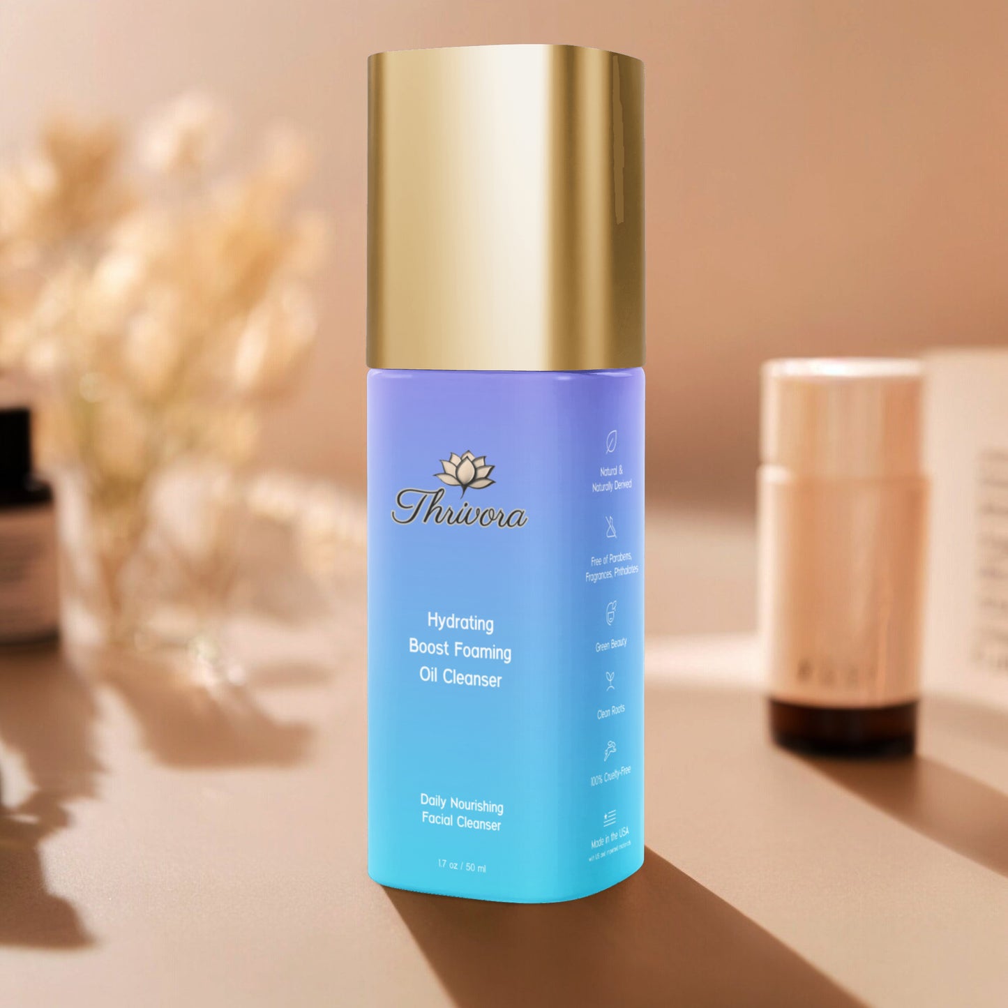 Milky Oil Foaming Cleanser Gold Cap