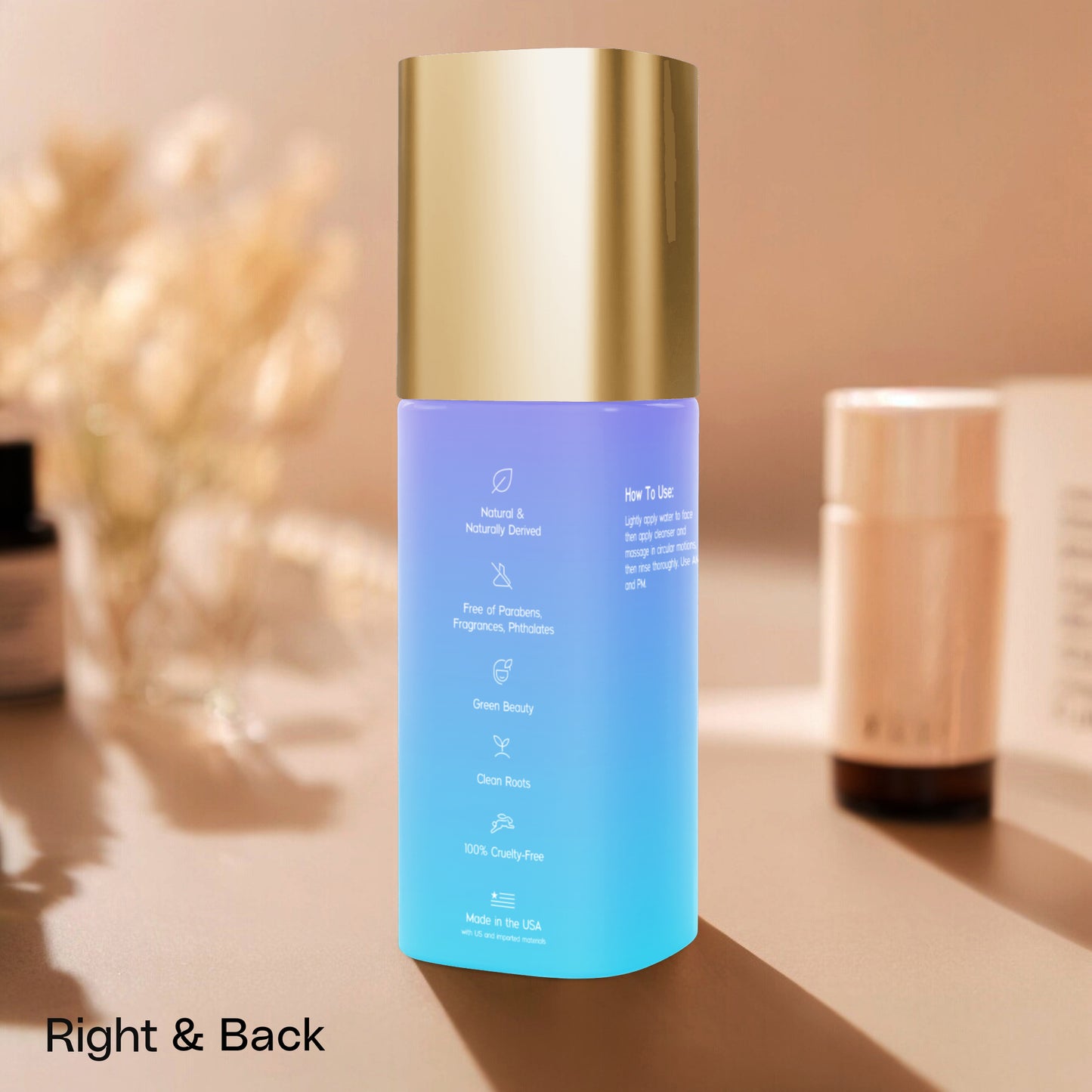 Milky Oil Foaming Cleanser Gold Cap