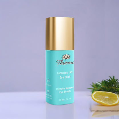 Brighten+Firm Eye Serum: Intensive Renewal Gold Cap
