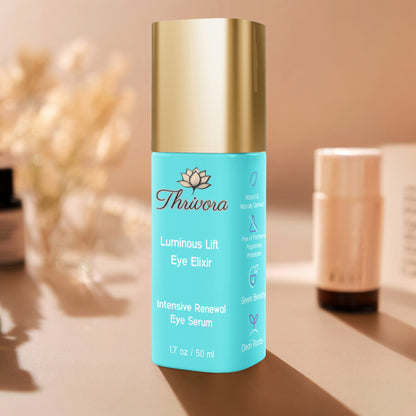 Brighten+Firm Eye Serum: Intensive Renewal Gold Cap