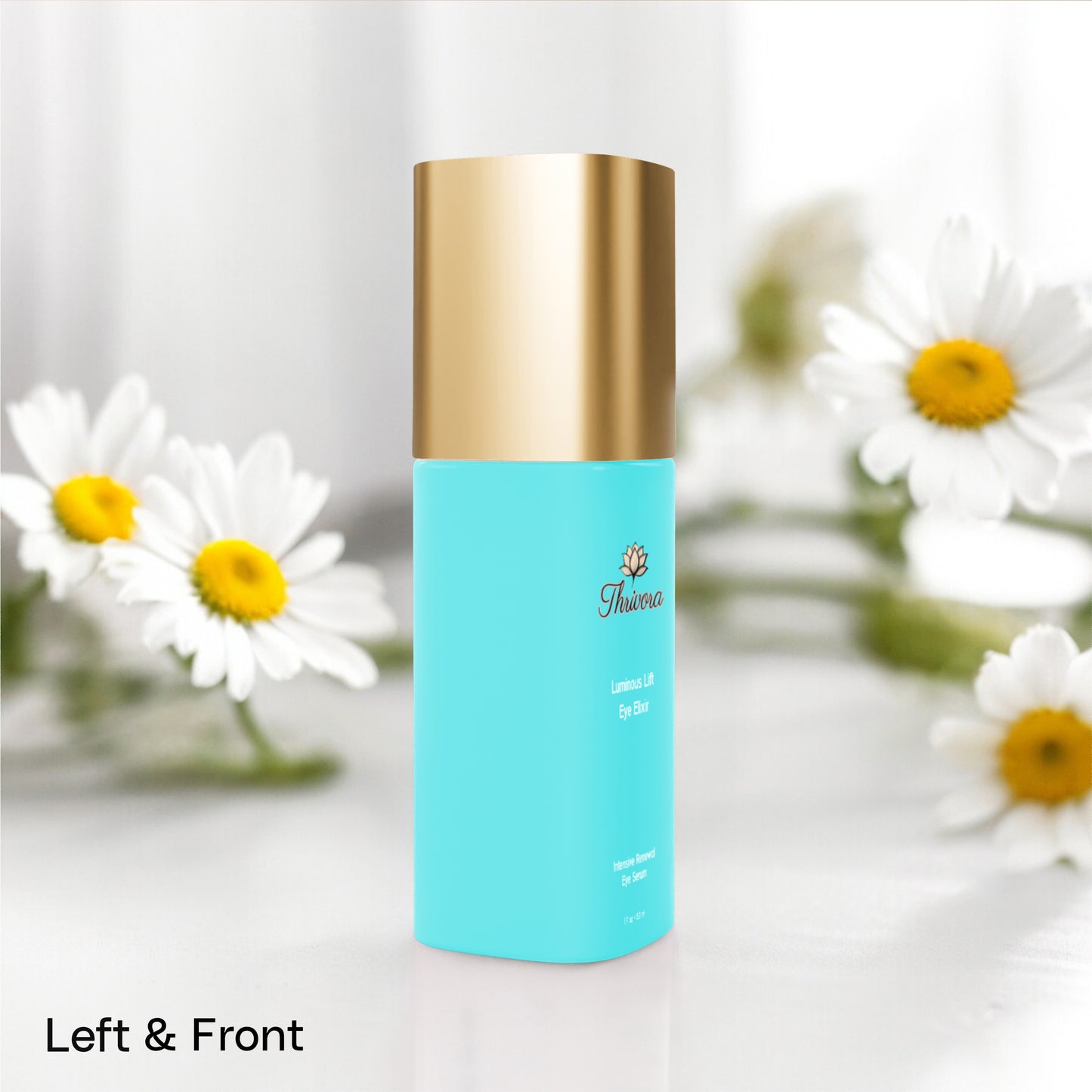 Brighten+Firm Eye Serum: Intensive Renewal Gold Cap