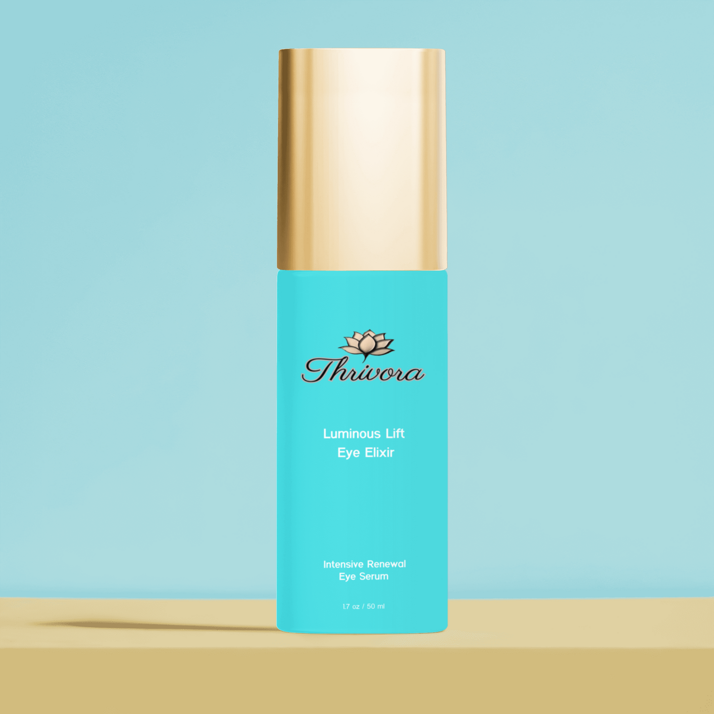 Brighten+Firm Eye Serum: Intensive Renewal Gold Cap