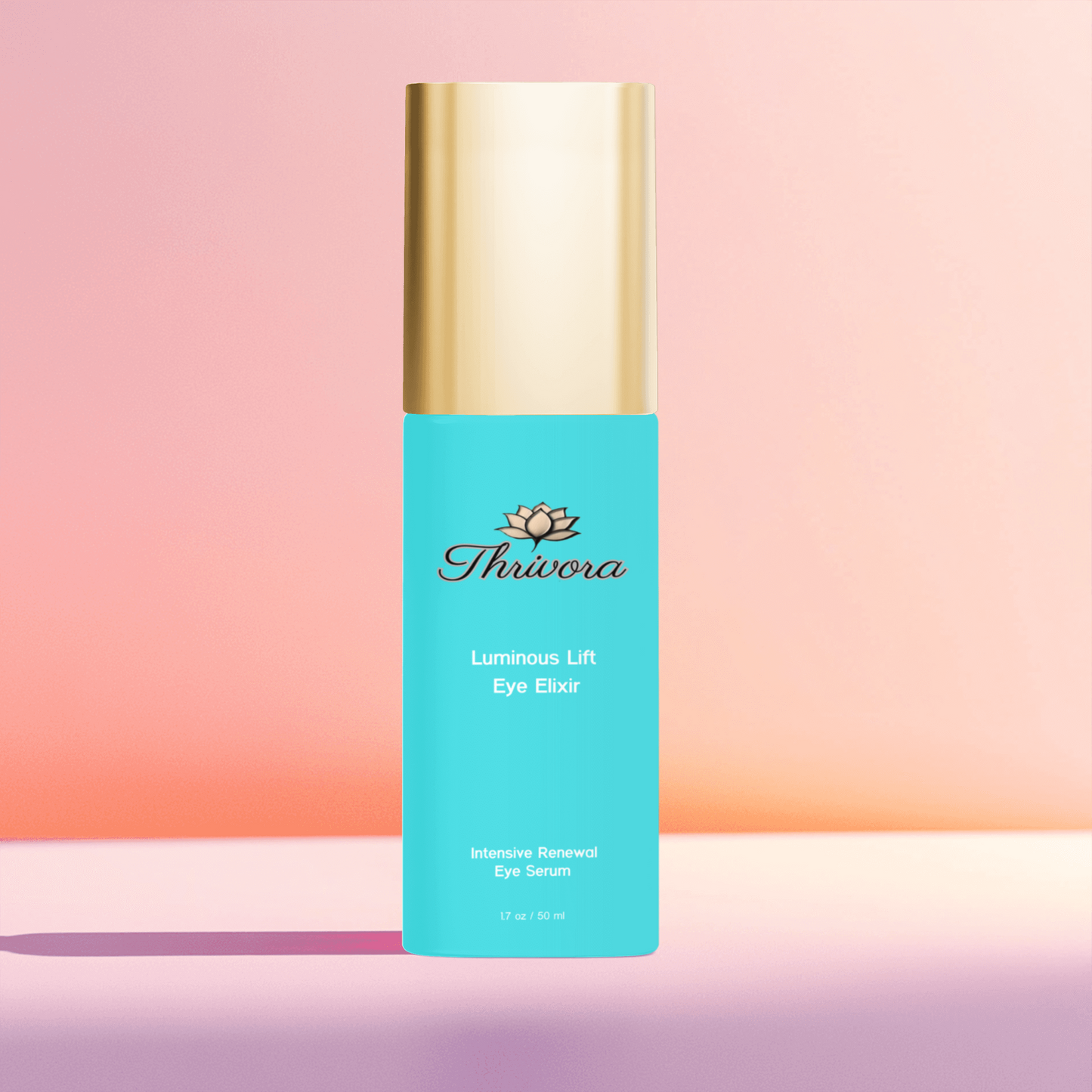 Brighten+Firm Eye Serum: Intensive Renewal Gold Cap