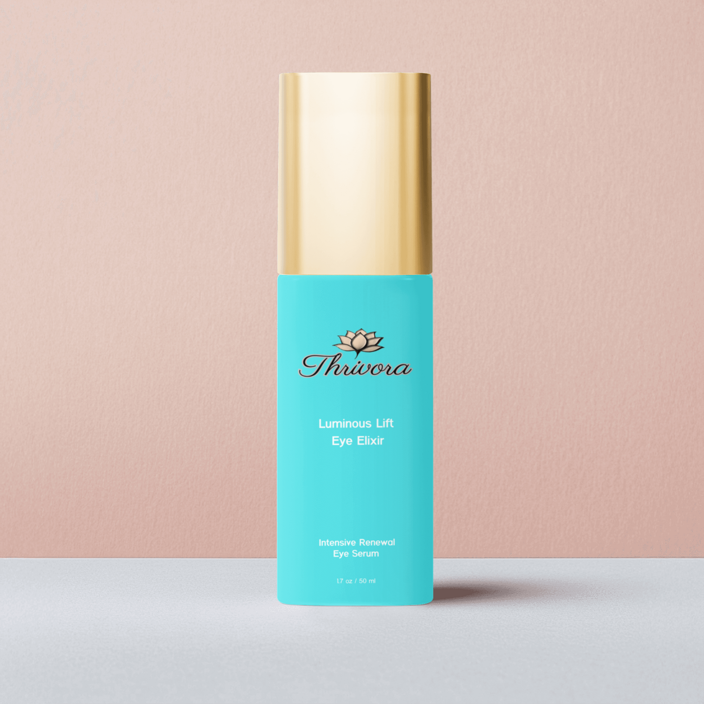 Brighten+Firm Eye Serum: Intensive Renewal Gold Cap