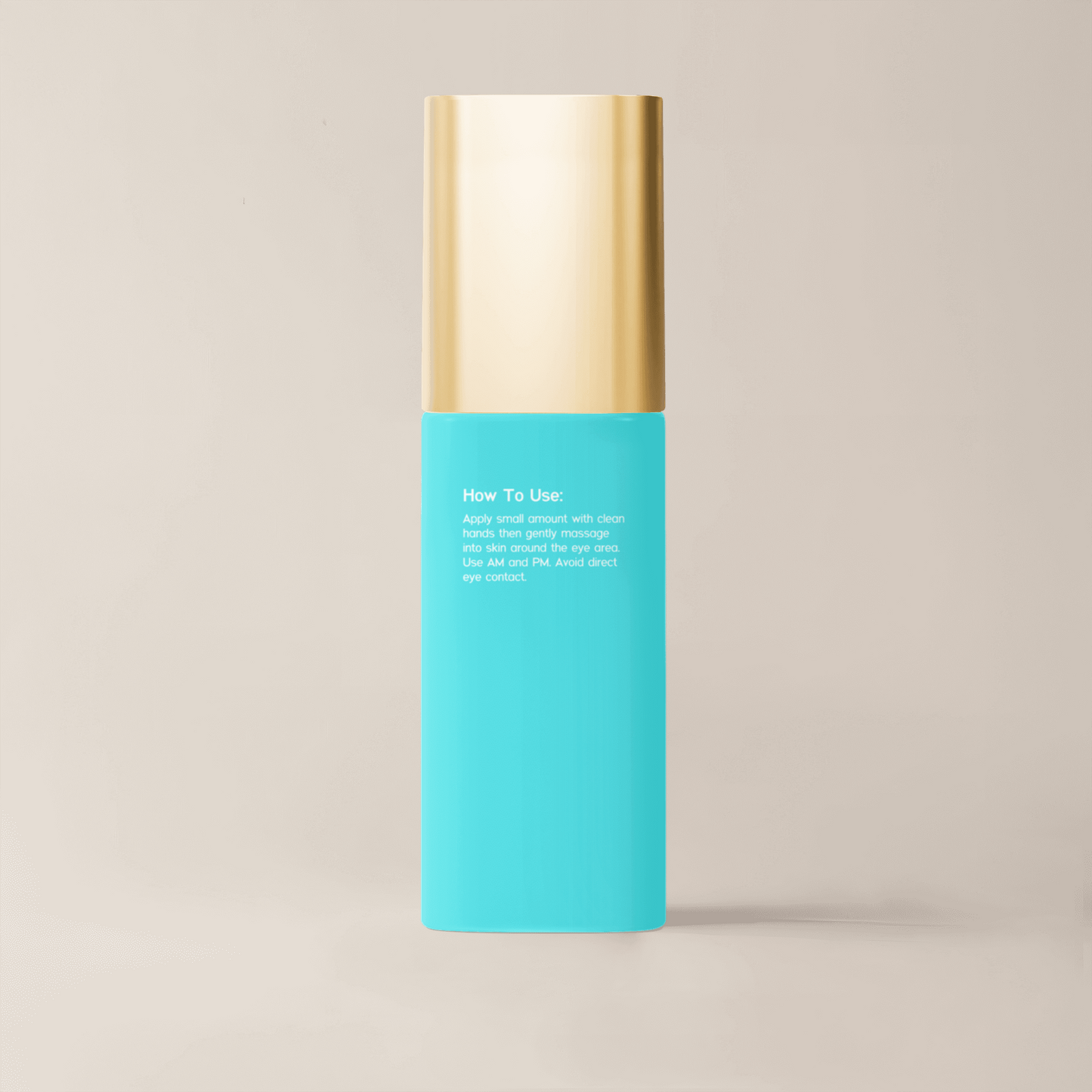 Brighten+Firm Eye Serum: Intensive Renewal Gold Cap