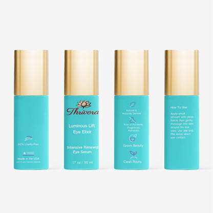 Brighten+Firm Eye Serum: Intensive Renewal Gold Cap