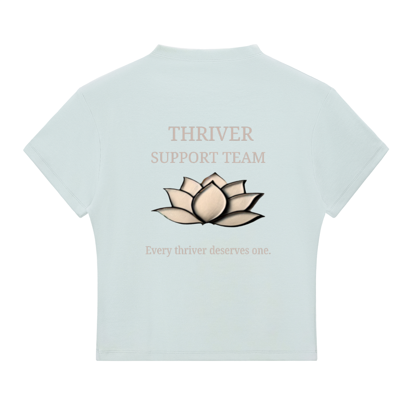 Slim Fit Mock Tee - Support Team