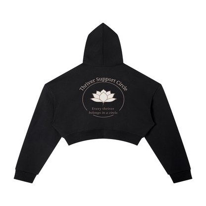 Support Circle Cropped Hoodie