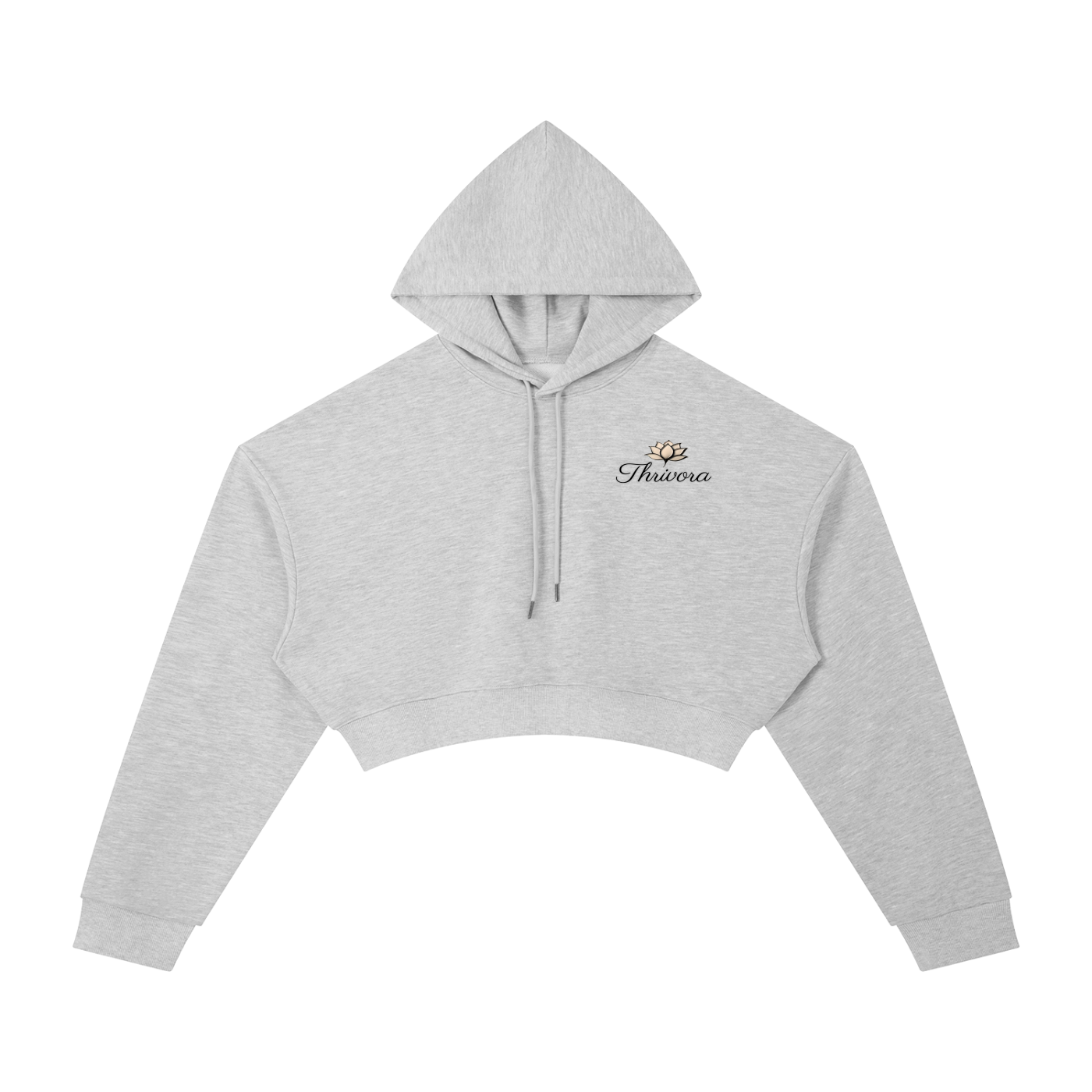 Support Circle Cropped Hoodie