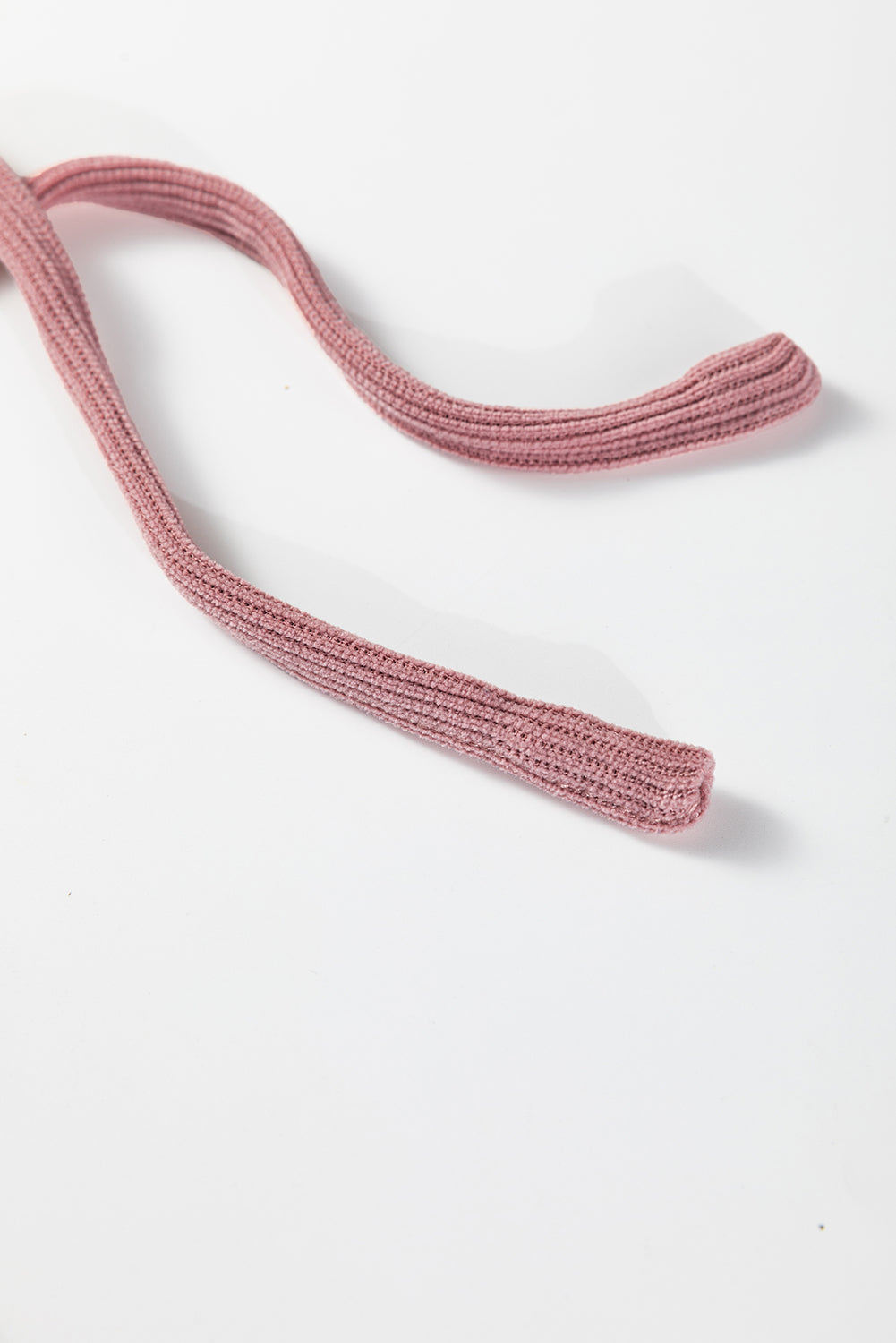 Dark Brown Solid Color Textured Knit Drop Shoulder Pullover Drawstring Shorts Set