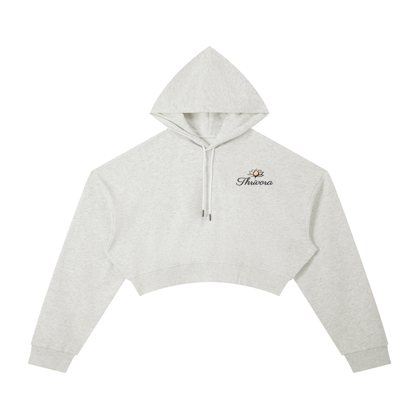 Support Circle Cropped Hoodie