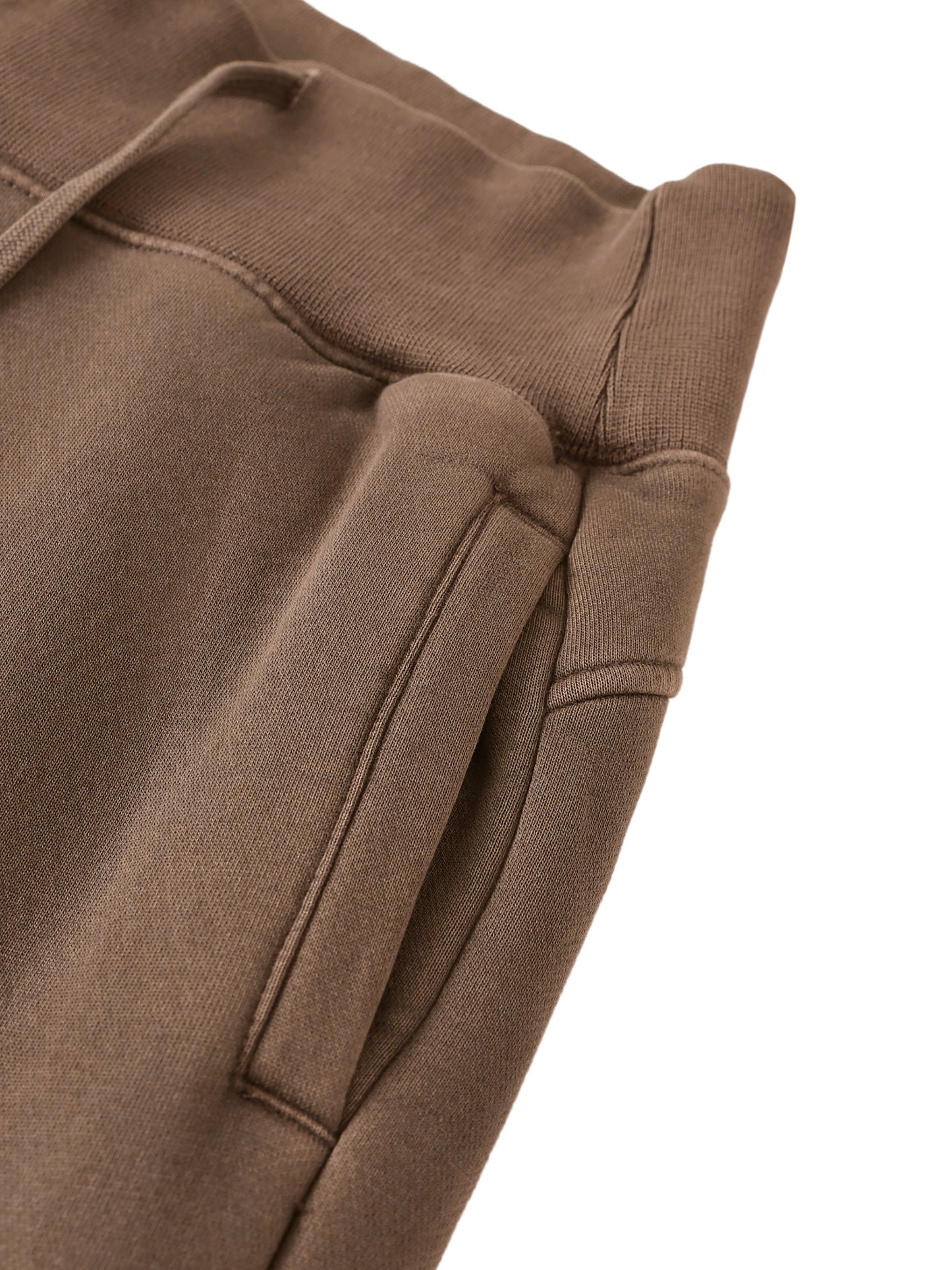 Vintage Washed Flared Fleece Pants - Strong Roots